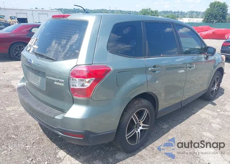 2014 Subaru Forester 2.5I from USA, damaged, VIN JF2SJAAC1EG435100